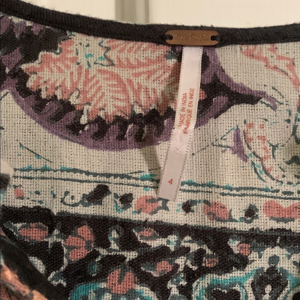 Free People Multicolor Patterned Top - Picture 2 of 4